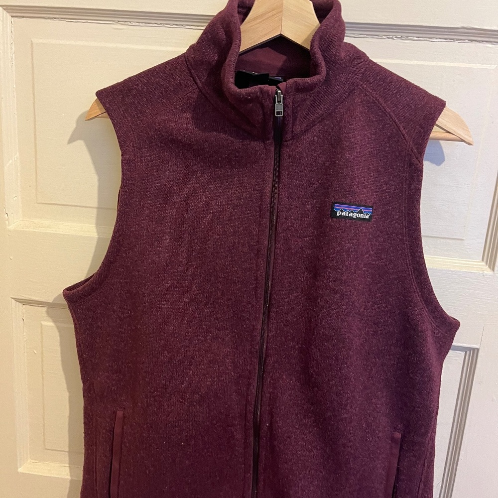 Patagonia better sweater vest, women L